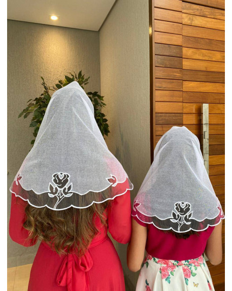 VÉU DIVINA  MÃE E FILHA   - cod 610