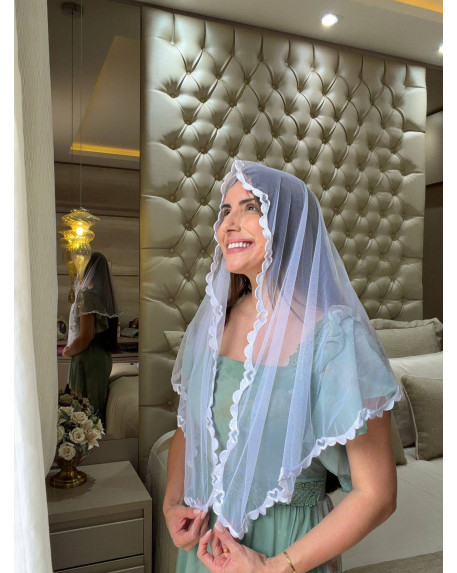 véu cora de bolsa cód 956