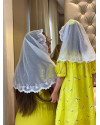 KIT VÉU FLORESCER MÃE É FILHA- cod 57 KIT VÉU FLORESCER MÃE É FILHA- cod 57