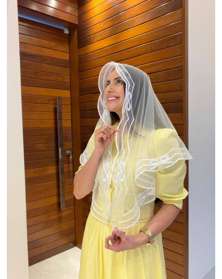 véu laço de bolsa cód 980