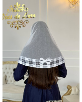 Véu xadrez by Pam cód 893 Véu xadrez by Pam cód 893