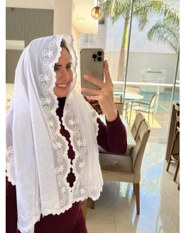 veu florecer retangular cód 778