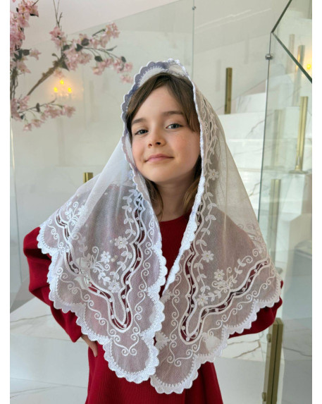 Véu Noemi Infantil CÓD 963 Véu Noemi Infantil CÓD 963