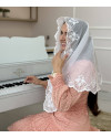 Véu Princesa tule francês cod 855 Véu Princesa tule francês cod 855