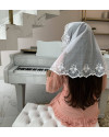 Véu Princesa tule francês cod 855 Véu Princesa tule francês cod 855
