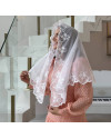 Véu Princesa tule francês cod 855 Véu Princesa tule francês cod 855