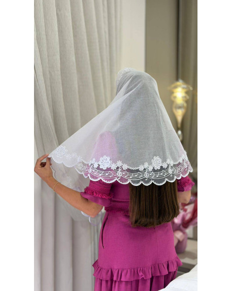 Véu Melodia das Flores cód 989