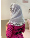 VÉU LAÇO DELICADO FILHA cód 707 VÉU LAÇO DELICADO FILHA cód 707