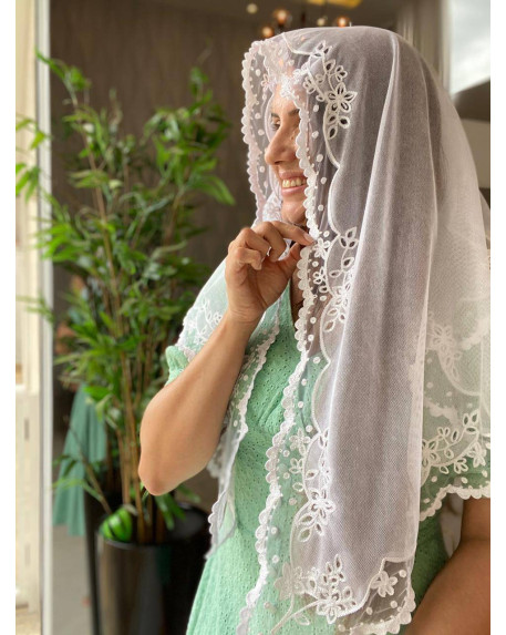 VÉU ALINE - cód 731 VÉU ALINE - cód 731