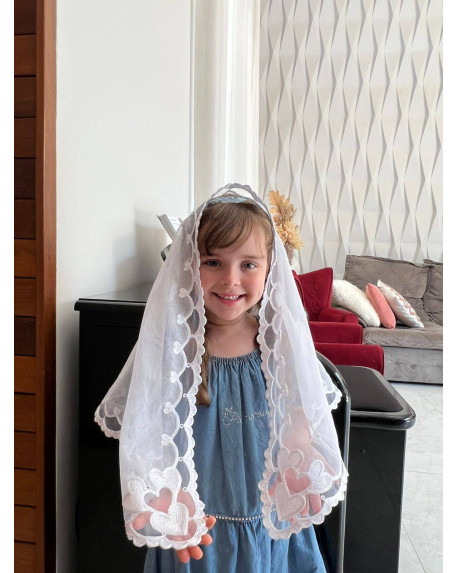 véu amoroso infantil cód 847