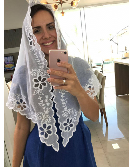 VÉU  MILENA - CÓD 029