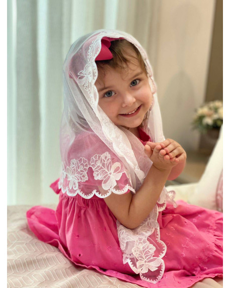 Véu sonho de laço filha cód 755