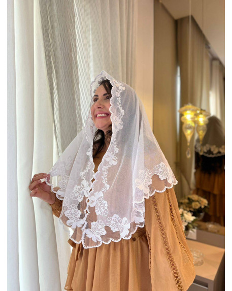 VÉU SONHO DE LAÇO - cód 738 VÉU SONHO DE LAÇO - cód 738