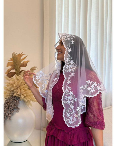 véu fé tule frances cód 896