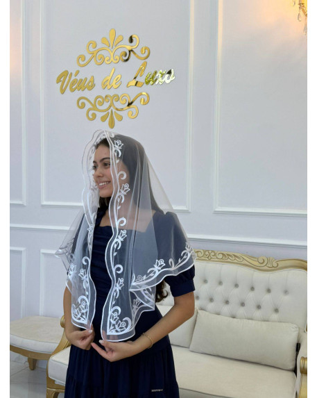 véu paz no tule frances cód 932 véu paz no tule frances cód 932