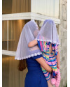 VÉU CRISTIANE mãe e filha - Cod 625 VÉU CRISTIANE mãe e filha - Cod 625
