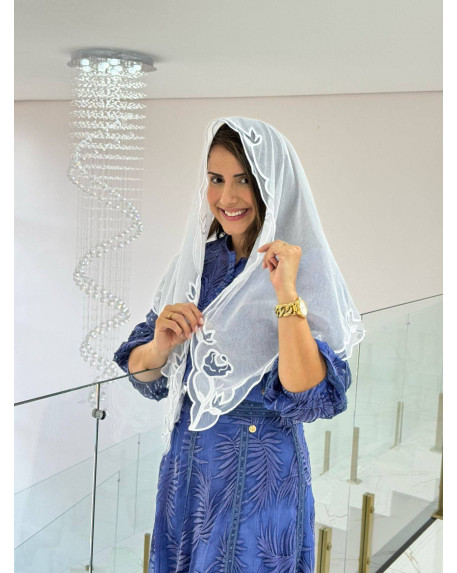 véu folhagem by Pam cód 880 véu folhagem by Pam cód 880