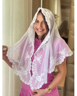 VÉU ROSA DE SARON - cód 750 VÉU ROSA DE SARON - cód 750